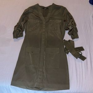 Express dress,size XS, Army green color